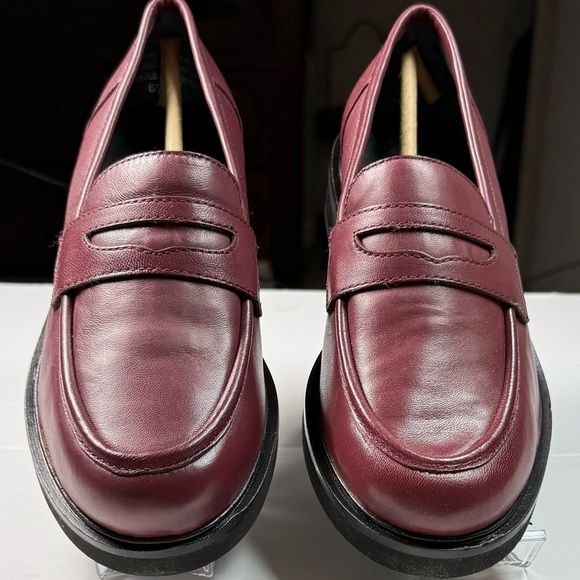 Seychelles Burgundy Loafers for Women - Picture 2 of 8